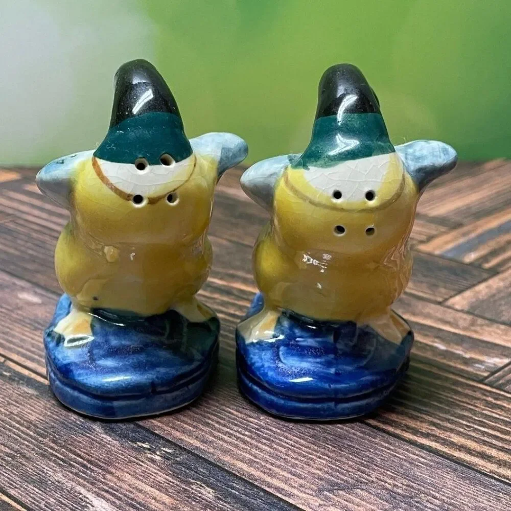 Vintage 1940-1950s Duck or Geese Salt & Pepper Shakers